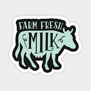 Farm Fresh Milk Magnet