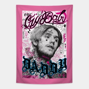 Daddy Peep Tattoo Collection Tapestry