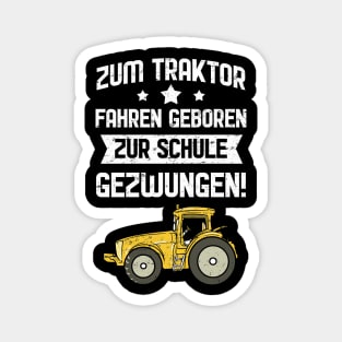 Farm Vehicle Tractors Driving Magnet