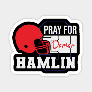 Pray for damar hamlin 3 Magnet