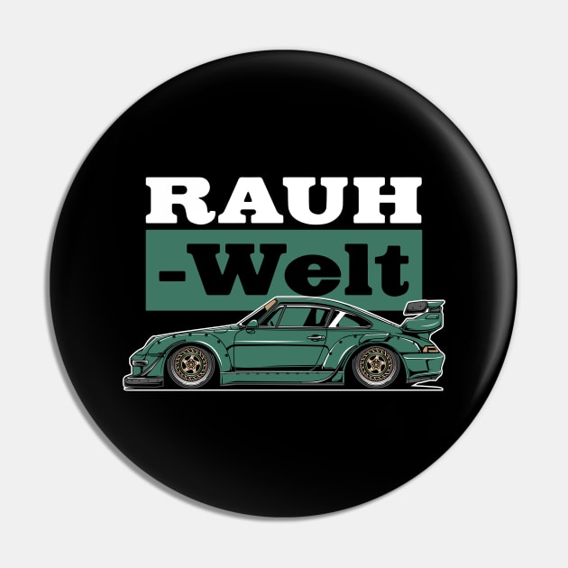 RWB-Green Pin by melsa