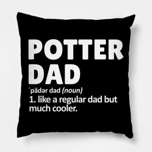 pottery dad Pillow