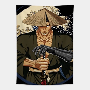 Gutsy Cosplay of a Wandering Vagabond Ninja Tapestry