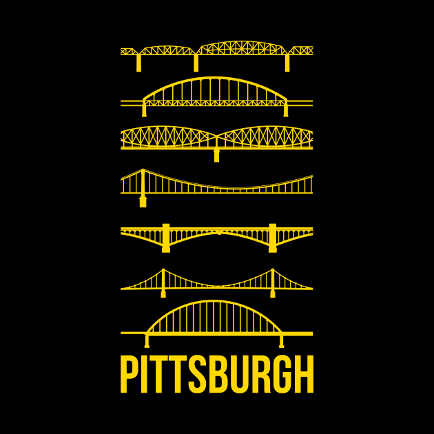 Pittsburgh Bridges by polliadesign