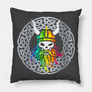 Viking Skull Pillow