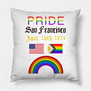 Pride San Francisco USA 2024 Pillow