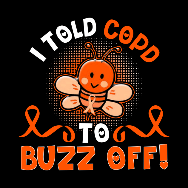 funny COPD bee warrior by TeesCircle