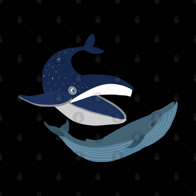 Blue Whales by VoneS