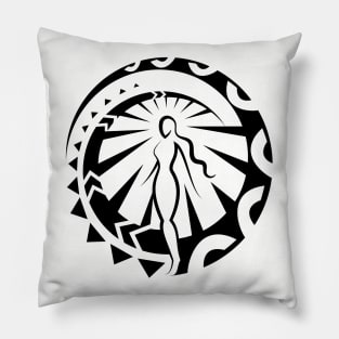 Tribal woman Pillow