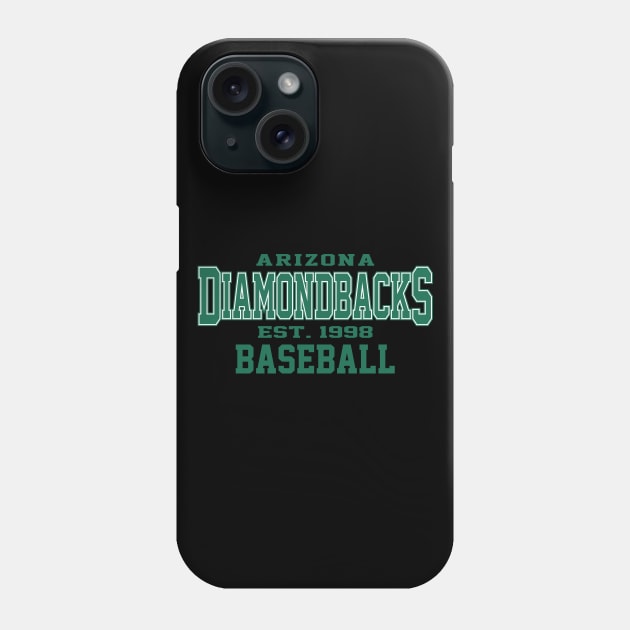 Diamondbacks Arizona Baseball Phone Case by Cemploex_Art