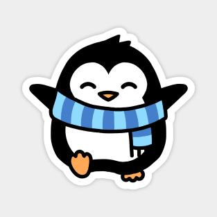 Holiday Penguin Magnet