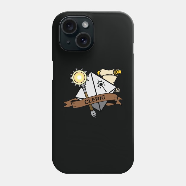 Cleric Class (Dungeons and Dragons) Phone Case by Alouna