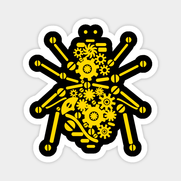 Beetle Bot Magnet by Oolong