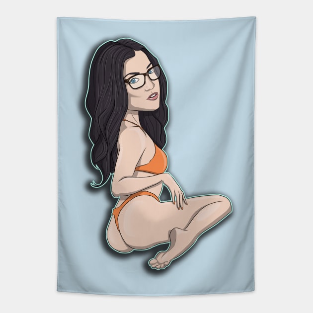 kaylieann Tapestry by bobgoodallart