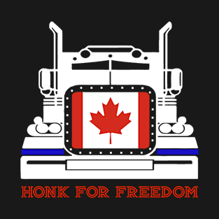 Honk For Freedom Convoy Canada 2022 T-Shirt