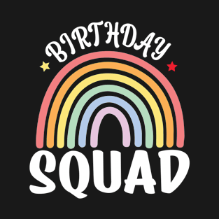 Birthday Squad - Celebrate with Your Crew Boys Girls Kids T-Shirt