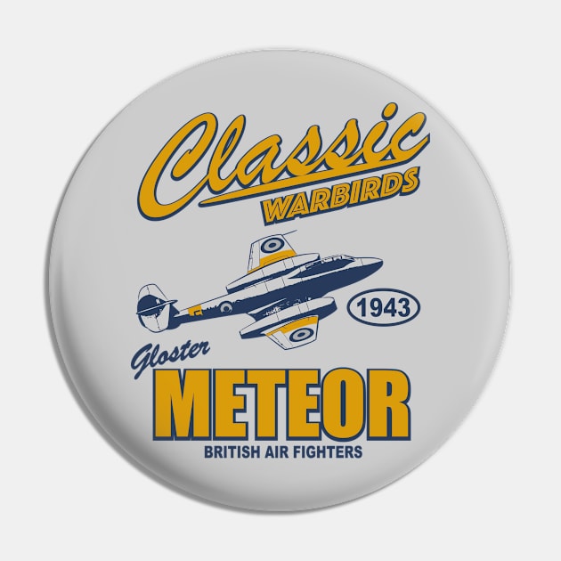 Gloster Meteor Pin by TCP
