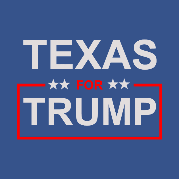 Texas for Trump by ESDesign