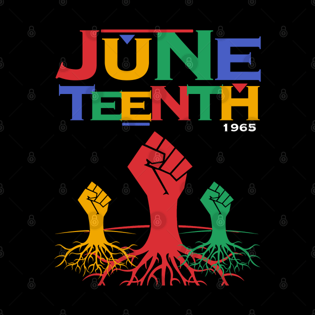 june teenth fist of 3 by BiG HueB