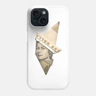 Young Queen Elizabeth II / Money Origami Phone Case