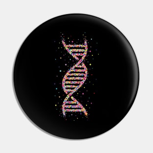 DNA Strand Double Helix Biologist Scientist Pin