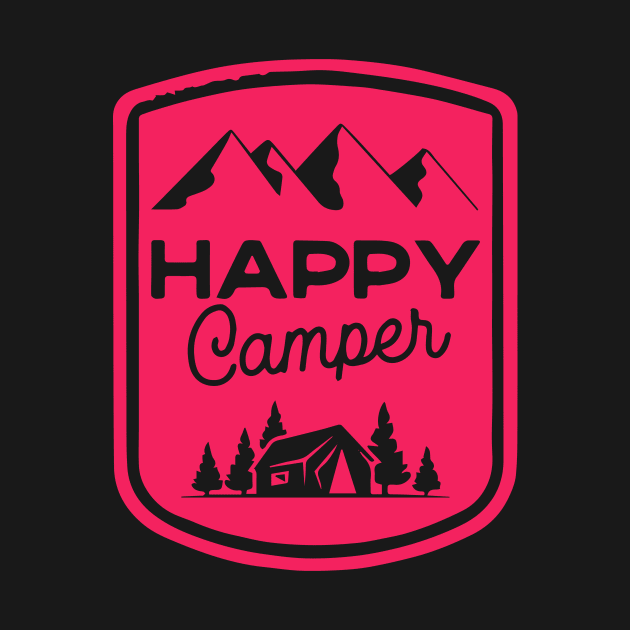 Happy Camper by lounesartdessin