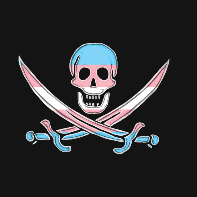 Trans Pirate Pride by BeSmartFightDirty