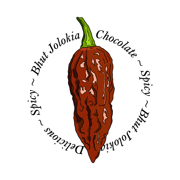 Bhut Jolokia Chocolate Ghost Chili Pepper by MojoCoffeeTime