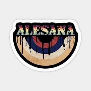 Melted Vinyl - Alesana Magnet