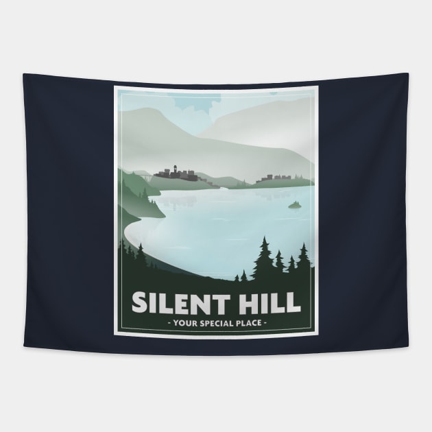 Silent Hill - Your Special Place Tapestry by bradjbarry