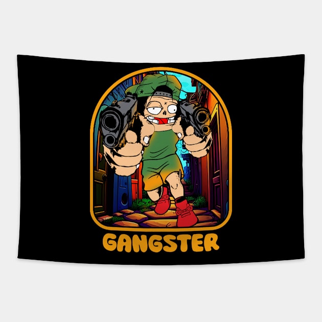 gangster Tapestry by antonimus