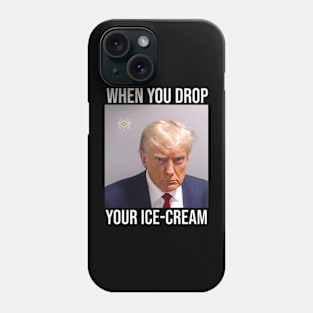 Donald Trump Mugshot Meme T-Shirt 2023 - Donald Trump Mugshot Photo Phone Case