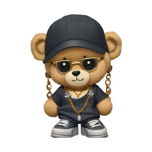 Teddy Bear in Hip Hop T-Shirt