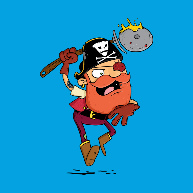 Pizza Pirate - Snack Attack by striffle