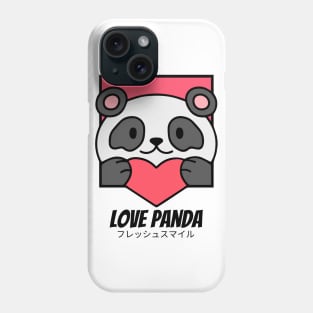 Love Panda Valentines Gift Idea Phone Case