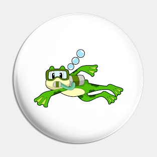 Frog Diver Oxygen bottle Pin