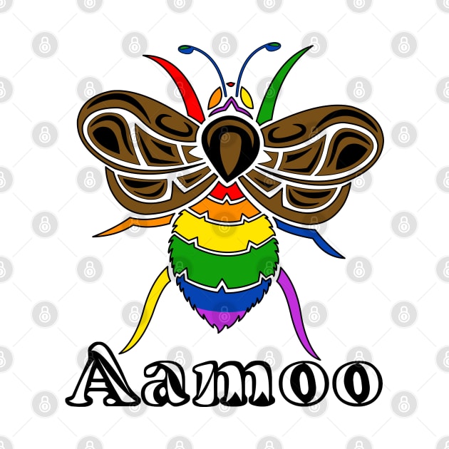 Philly Pride Aamoo (Bee) by KendraHowland.Art.Scroll