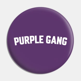 PURPLE GANG Pin