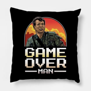 Game Over Man Pillow