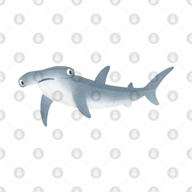 Hammerhead Shark by tarynosaurus