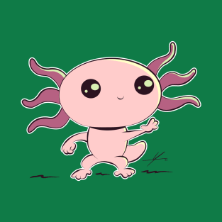 Axolotl by IAMO T-Shirt