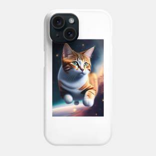 Floating Feline Phone Case