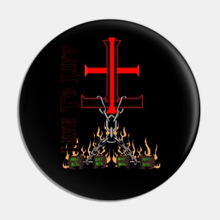 HEAVY METAL Pin