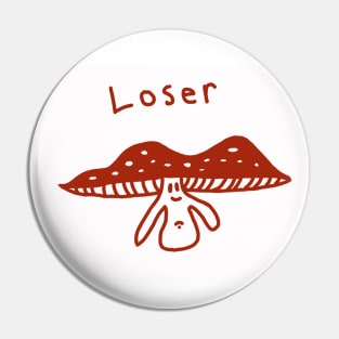 Red Mushroom Pin