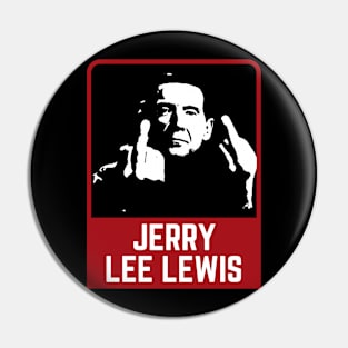 Jerry  lee lewis ~~~ 60s retro Pin