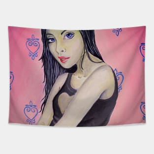 Girl_ Mysterious Tapestry