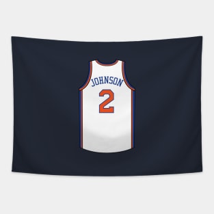 Larry Johnson New York Jersey Qiangy Tapestry