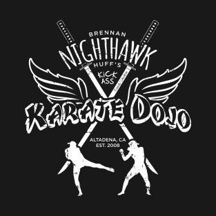 Brennan Nighthawk Huff's Kick Ass Karate Dojo T-Shirt