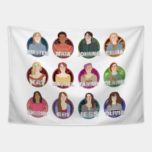 Y2K All Characters - season 2 order Tapestry