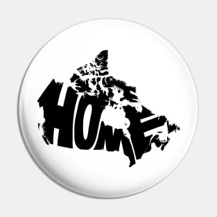 Canada Home black Pin